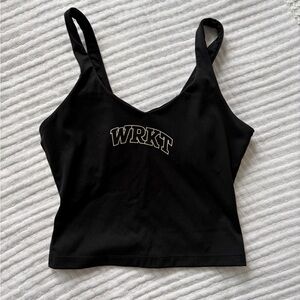 WRKT active crop tank